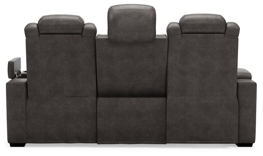 HyllMont PWR REC Sofa with ADJ Headrest