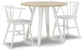 Grannen Dining Table and 2 Chairs