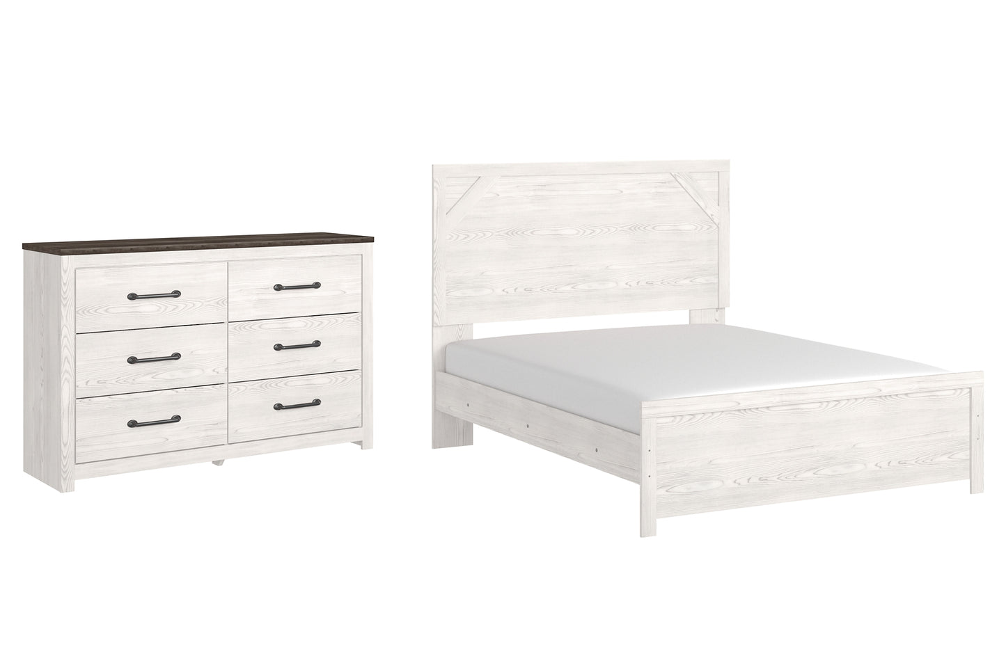 Gerridan Queen Panel Bed with Dresser