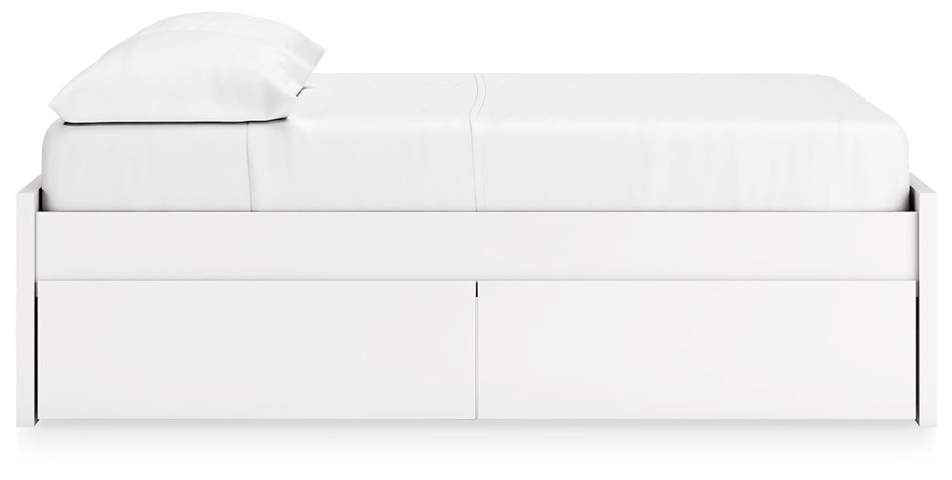 Onita  Platform Bed With 2 Side Storage